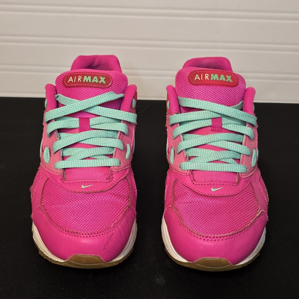 Nike Air Max Kids Shoes - Pink and Teal